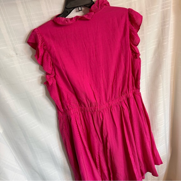 On 34th Plus Size Pink Dress - Picture 3 of 10